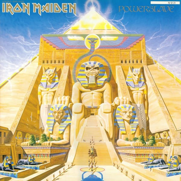 iron-maiden-powerslave Iron Maiden Powerslave Edición Japón Lp