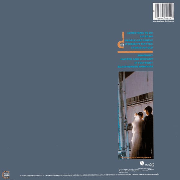Depeche Mode Some Great Reward b Lp Depeche Mode Some Great Reward Lp