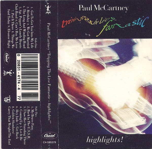 Paul McCartney Tripping The Live Fantastic Highlights Cas