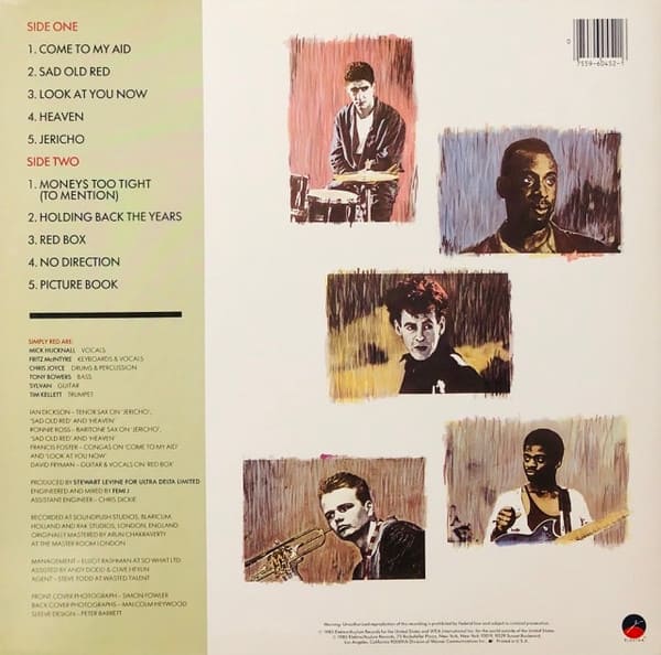 Simply Red Picture Book Lp