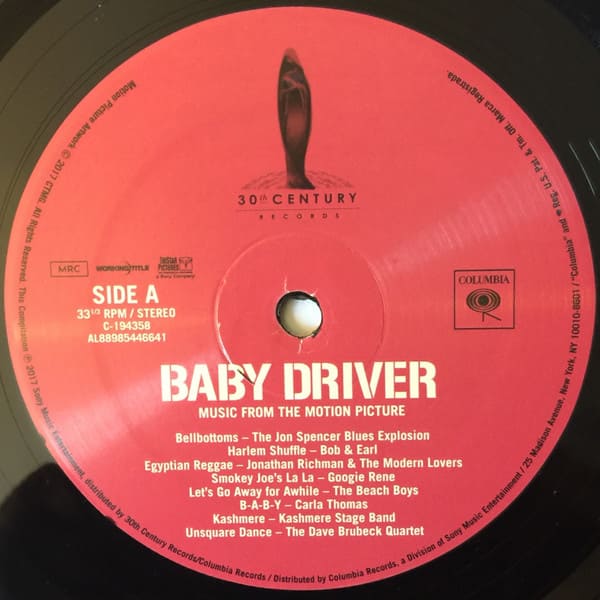 Various Baby Driver Sountrack v Lp Various Baby Driver Sountrack Lp