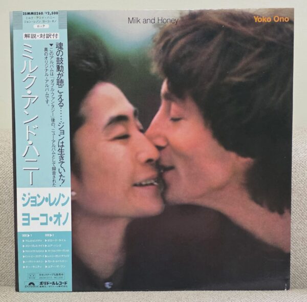 John Lennon & Yoko Ono Milk And Honey Edic. Japon Lp
